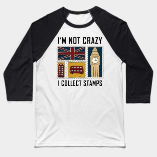 Stamp collecting Baseball T-Shirt